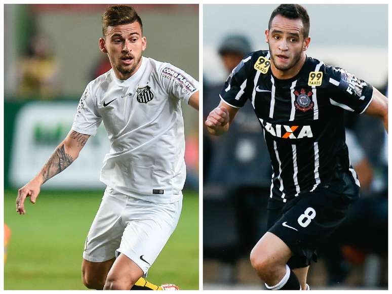 Meias do Santos e do Corinthians vivem grande fase em suas carreiras e são alguns da minoria de jogadores convocados que atuam no Brasil