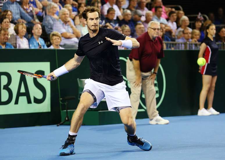 Murray fará doação de 500 libras pelos 10 aces alcançados nesta sexta (18)