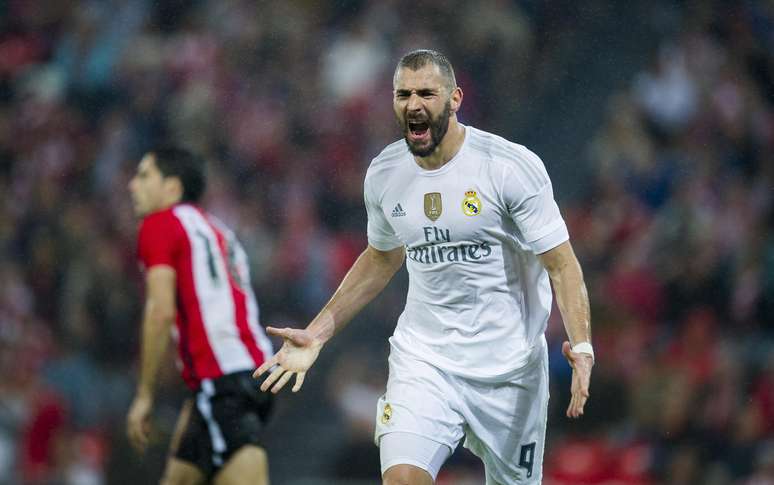 Atacante francês marcou os dois gols do Real em Bilbao