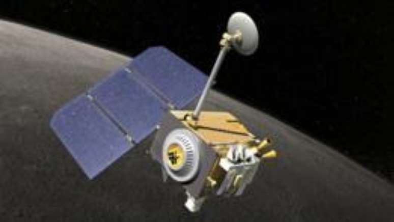 A nave Lunar Reconnaissance Orbiter foi lançada no espaço em 2009