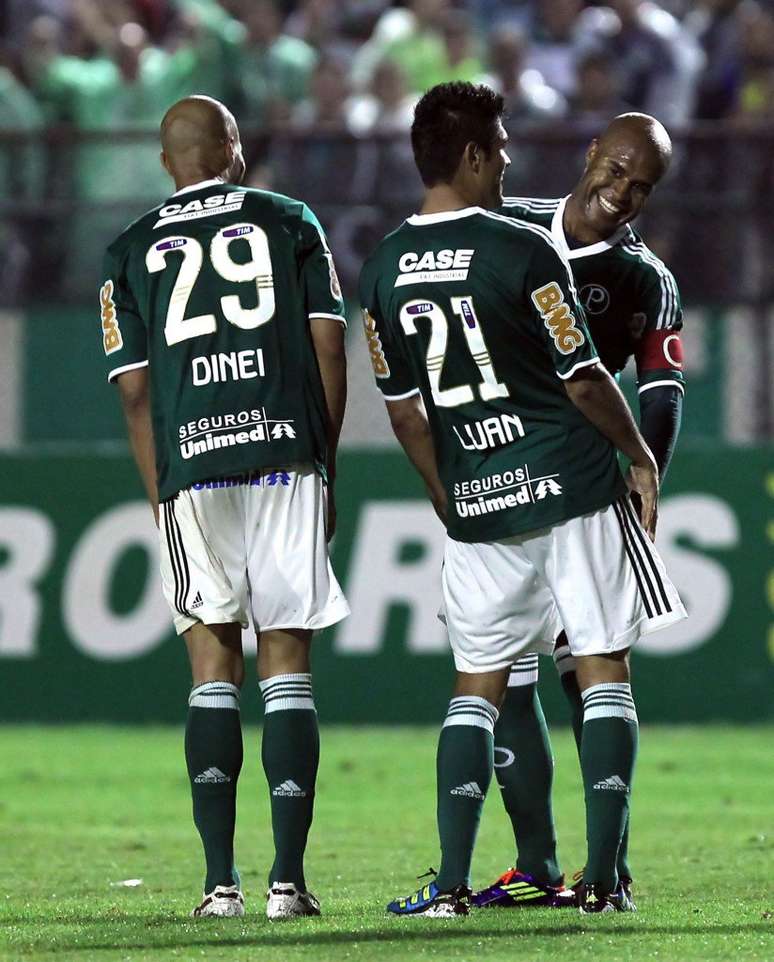 Comemorações inusitadas marcaram a passagem de Luan pelo Palmeiras