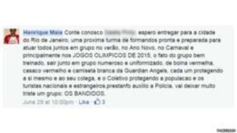 "Espero entregar para a cidade uma pr&oacute;xima turma de formandos preparada para atuar em grupo no ver&atilde;o, no ano novo, no carnaval e principamente nos jogos ol&iacute;mpicos", diz fundador