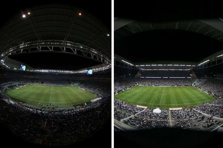 Estádio Allianz do Palmeiras e Arena Corinthians
