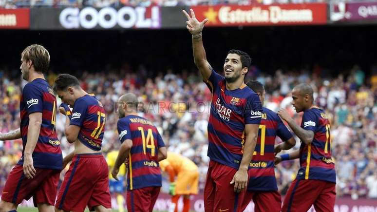 Confira as imagens de Messi e do Barça na vitoria sobre o Las Palmas