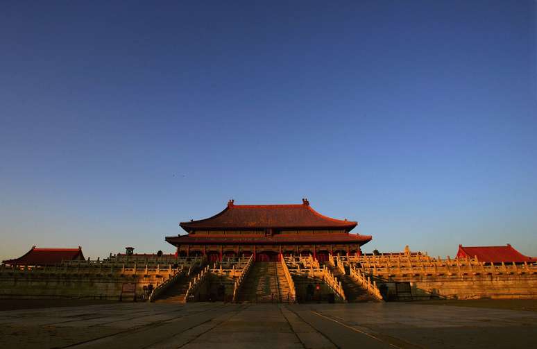 A Cidade Proibida é um dos monumentos mais frequentados na capital chinesa