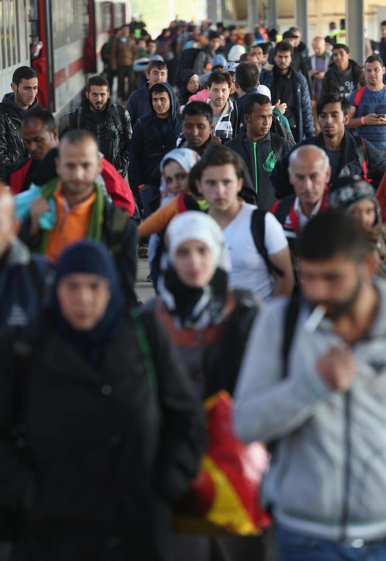 Alemanha foi o país europeu que não impôs barreiras para a chegada de refugiados