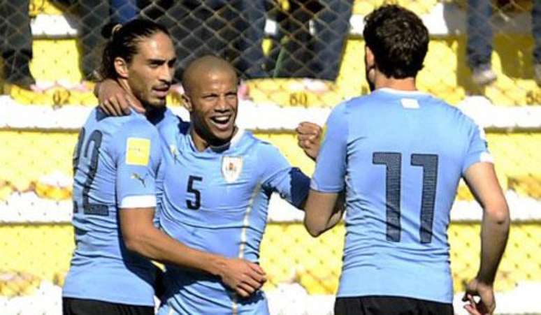 HOME - Bolívia x Uruguai - Eliminatórias da Copa-2018 - Gol de Martin Caceres