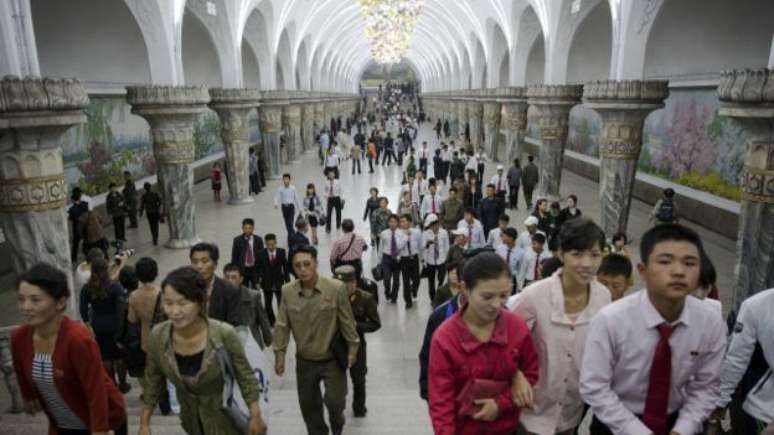 Jornalistas fizeram um tour pela cidade acompanhados por funcion&aacute;rios do governo