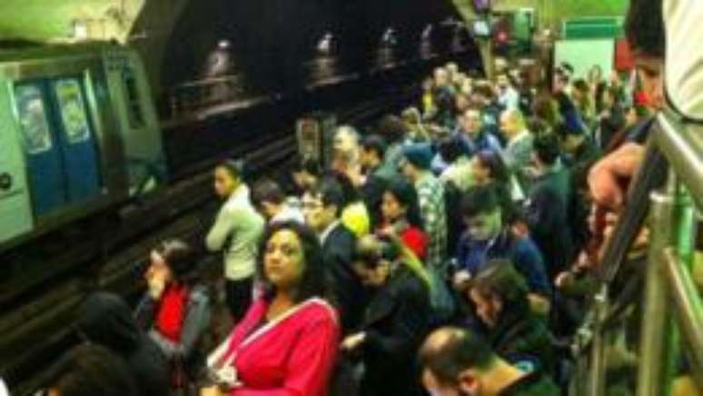 Em situações de pane, metrô registrou até casos de tentativa de estupro no ano passado