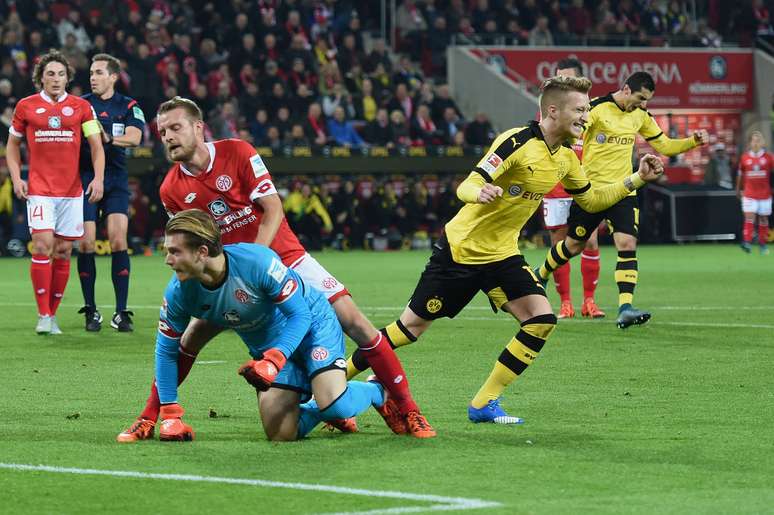 Reus abriu o placar na vitória do Borussia Dortmund