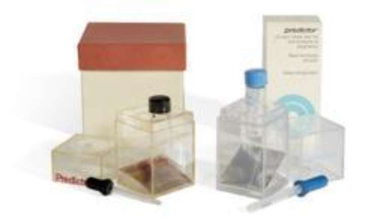 O primeiro "Predictor" feito com base no prot&oacute;tipo de Margaret Crane foi fabricado no Canad&aacute; em 1971