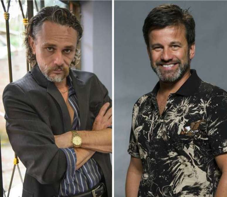 Ribeiro e Fontana: talento no v&iacute;deo, apesar das cenas curtas (Fotos: Divulga&ccedil;&atilde;o/TV Globo)