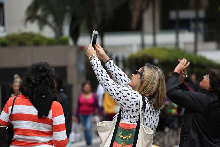 E n&atilde;o poderia faltar aquela selfie b&aacute;sica para postar nas redes sociais e esperar as curtidas dos amigos