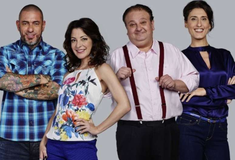 Foga&ccedil;a, Ana Paula, Jacquin e Paola: ainda mais afiados (Foto: Divulga&ccedil;&atilde;o/Band)