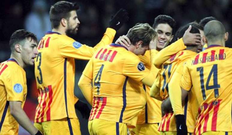 HOME - BATE Borisov x Barcelona - Liga dos Campeões - Comemoração de Rakitic