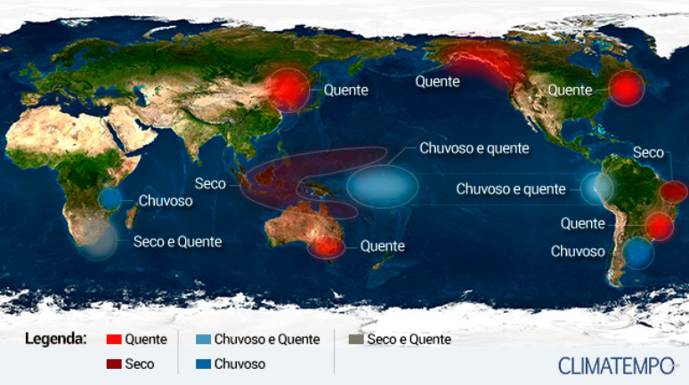 O fenômeno climático El Niño tem grandes chances de aparecer no Enem 2015