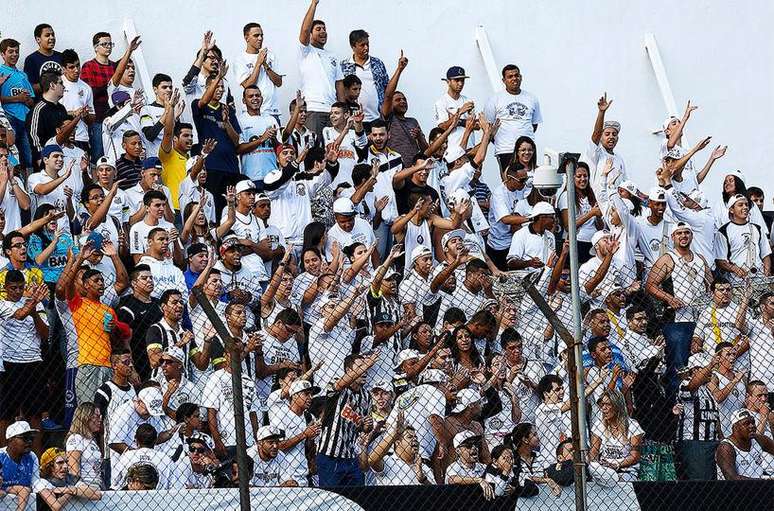 Torcida do Santos na Vila Belmiro