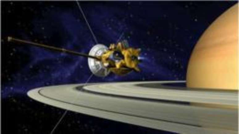 A Cassini fará um voo suicida em direção a superfície de Saturno em 2017