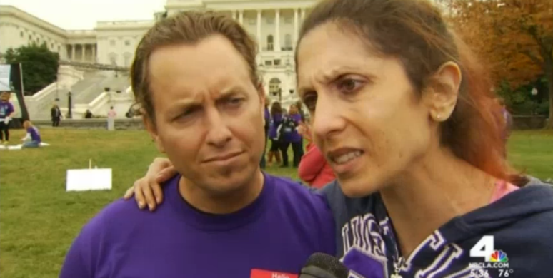 Atriz participou da Marcha Anual Contra Transtornos Alimentares, nos EUA