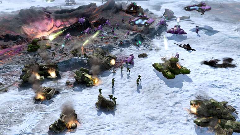 Originalmente, Halo seria um jogo de estratégia em tempo real, como foi Halo Wars