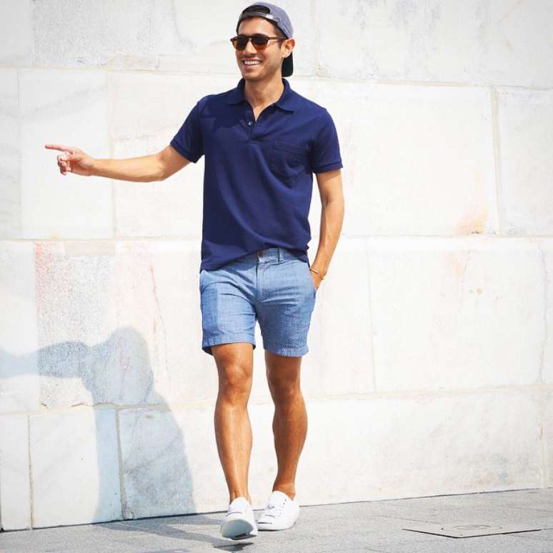 Shorts podem ser usados em composições casuais ou elegantes