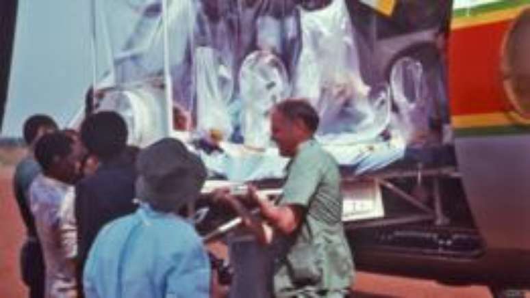 O primeiro surto do ebola foi registrado no Sudão e na República Democrática do Congo, em 1976
