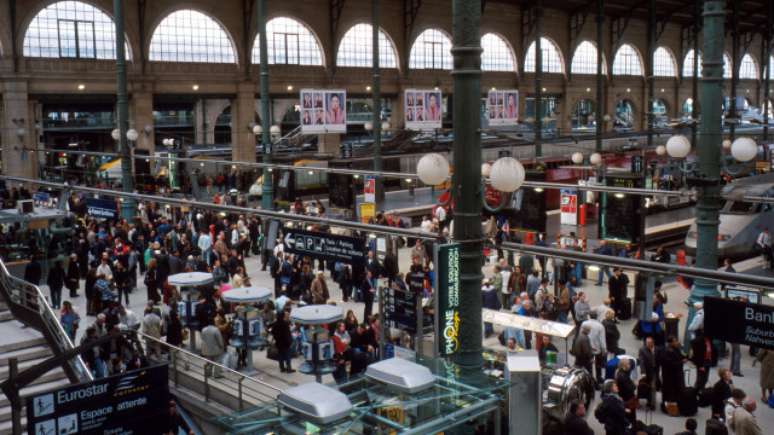 Gare du Nord é a estação de trem mais movimentada de Paris