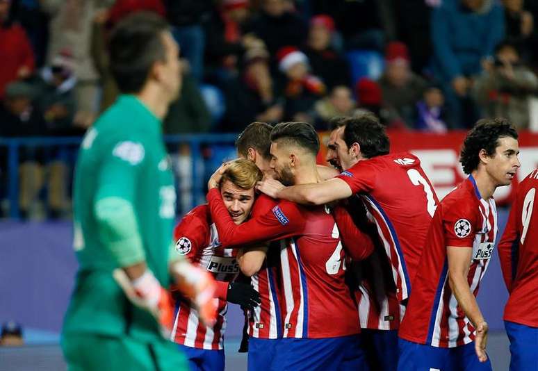 Griezmann marcou os dois gols da partida