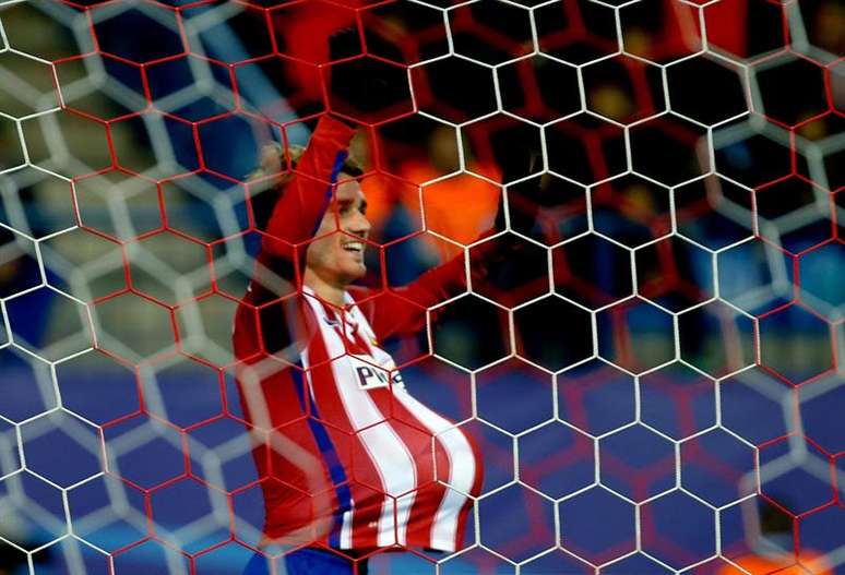 Artilheiro Griezmann garantiu vitória do Atlético de Madrid