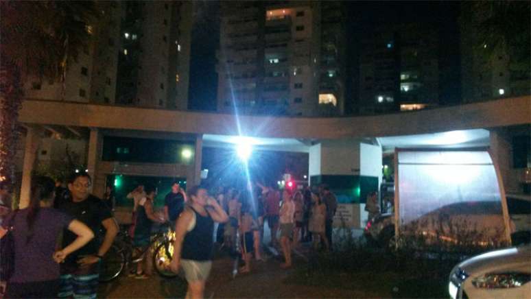 Alguns prédios foram evacuados em decorrência do susto que acometeu a cidade