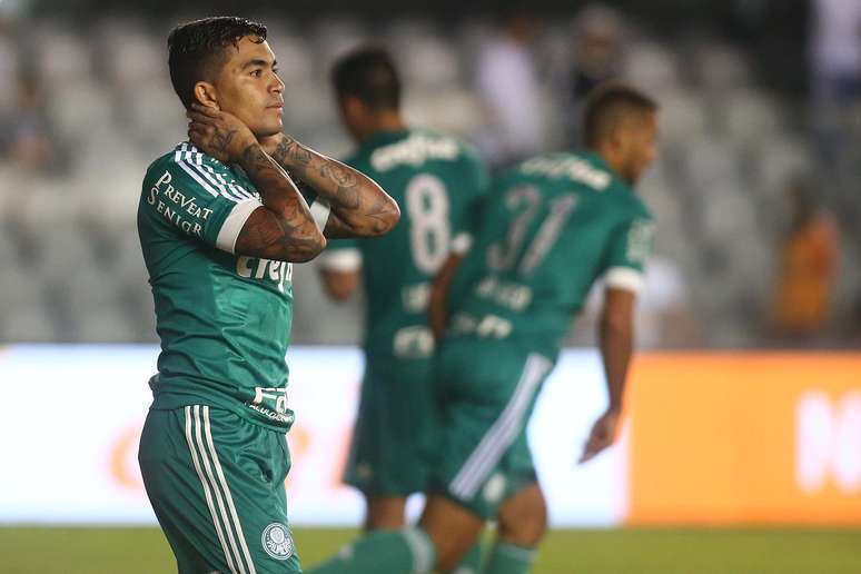 Dudu lamenta chance desperdiçada do Palmeiras logo no início