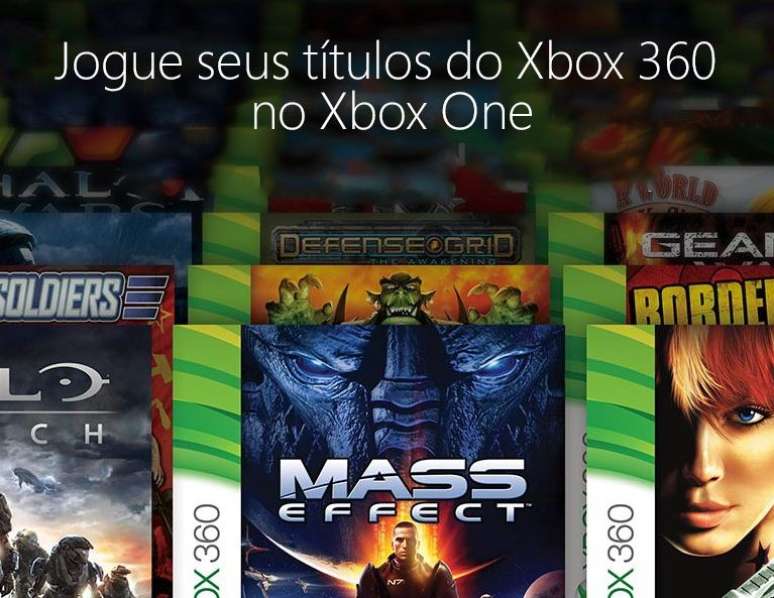 Os jogos compatíveis do Xbox 360 são baixados no HD do Xbox One