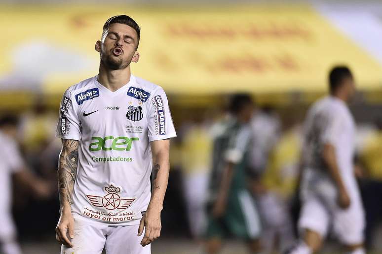 Lucas Lima, um dos destaques do Santos na partida