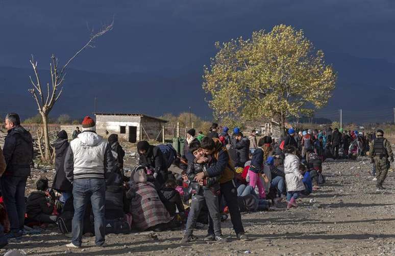 Muitos refugiados chegaram, mas também vários saíram