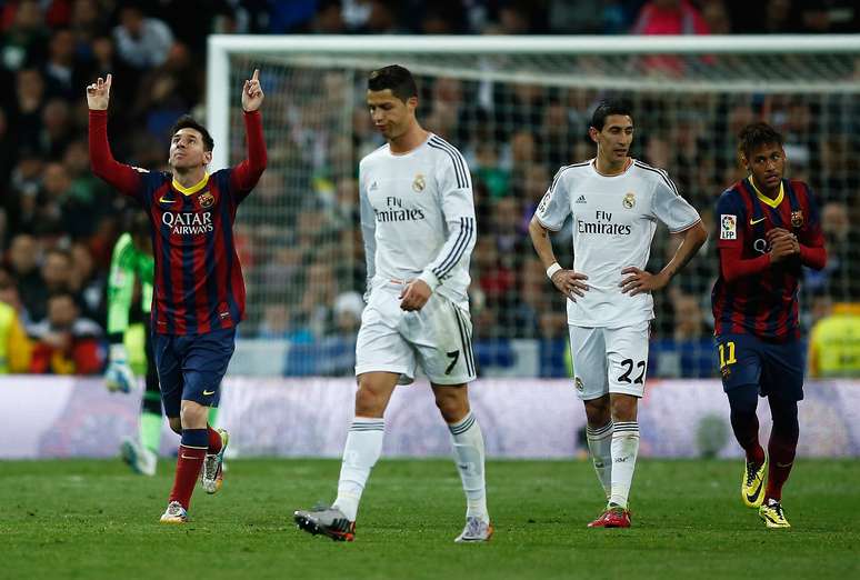 Messi é o maior artilheiro em clássicos: marcou 21 gols no Real Madrid