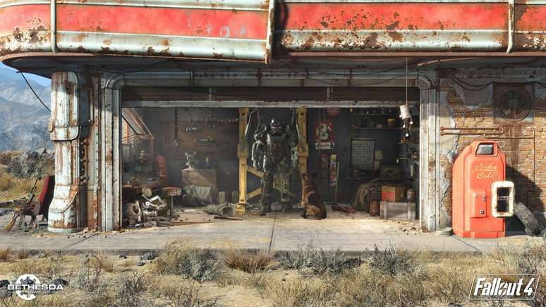 A Power Armor é sua principal defesa no cenário apocalíptico de Fallout 4