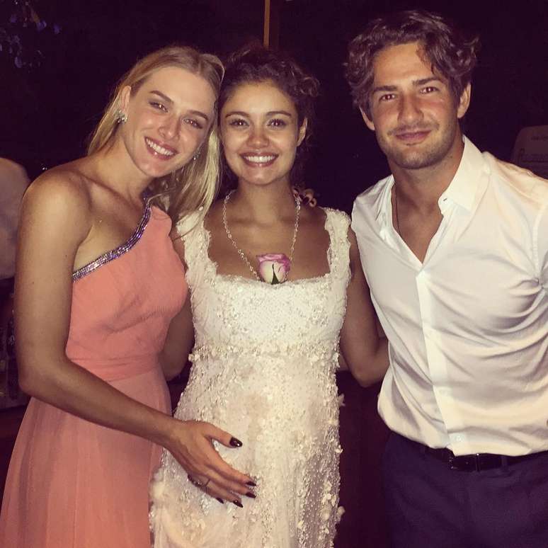 Fiorella Mattheis, Sophie Charlotte e Alexandre Pato