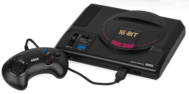 O Mega Drive foi lançado em 1988 para concorrer diretamente com o Nintendo Entertainment System (NES)