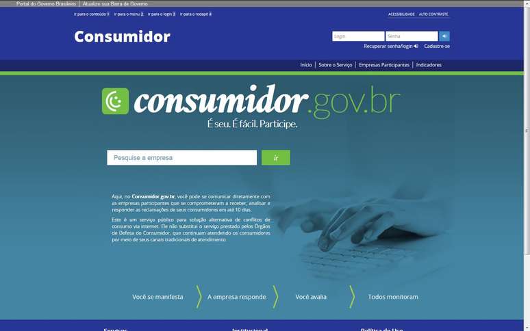 O que é o Consumidor.gov.br? Conheça o site para reclamações de empresas