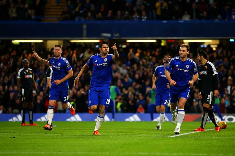 Diego Costa, criticado pela indisciplina e falta de gols, marcou o gol que deu o empate ao Chelsea