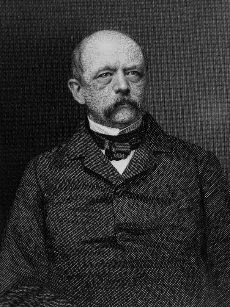 Otto von Bismarck foi nomeado chanceler em 1862