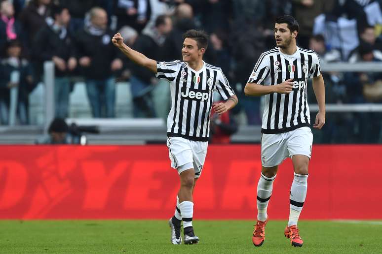 Dybala abriu o placar para a Juventus, que venceu o Verona por 3 a 0