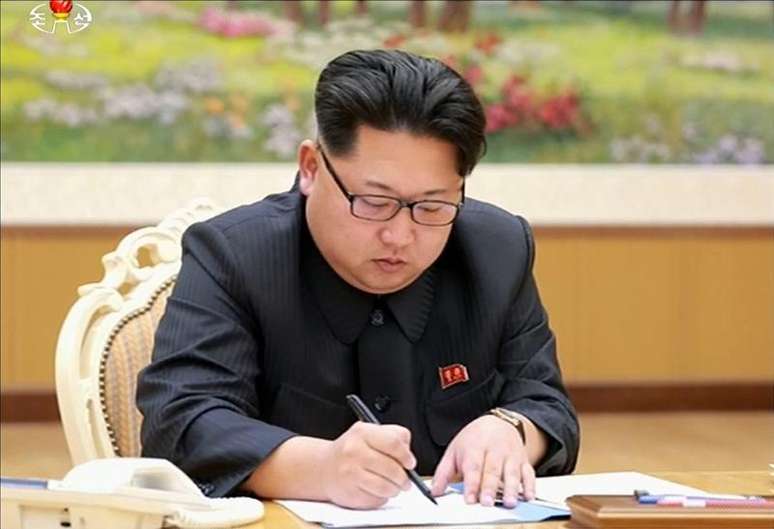 Kim Jong-un, líder da Coreia do Norte