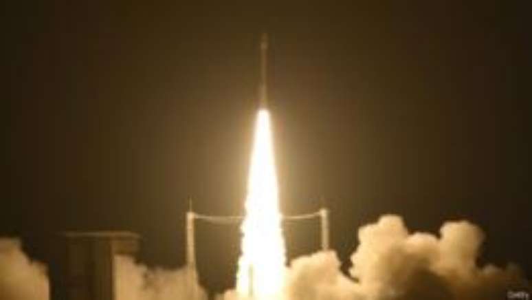 Satélite Lisa Pathfinder decola de base da Agência Espacial Europeia na Guiana Francesa