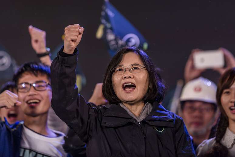 Tsai Ing-wen é eleita presidente