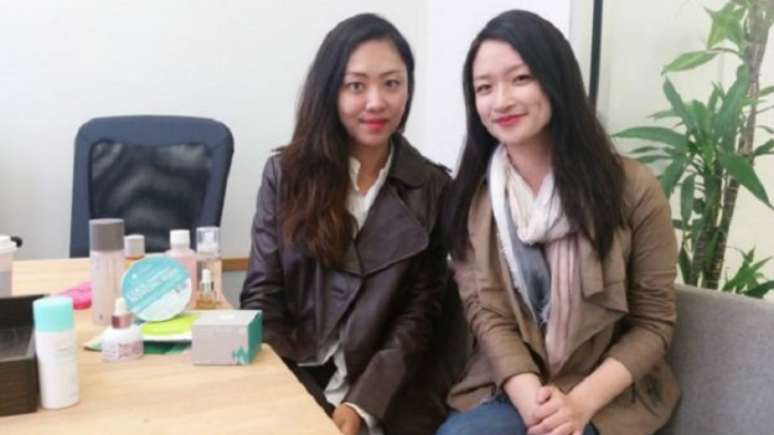 Sarah Lee e Christine Chang importam produtos coreanos para os Estados Unidos
