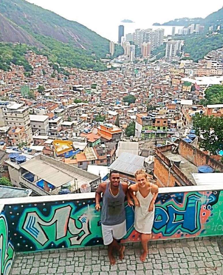 Vista do hostel Rocinha Guest House