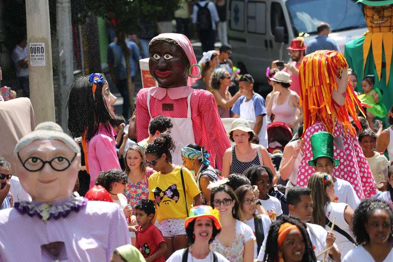 Bloco Emílias e Viscondes, na Vila Buarque (SP)