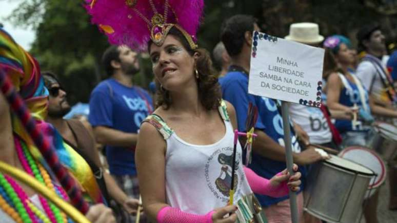 Renata Rodrigues, uma das fundadoras do bloco das Mulheres Rodadas