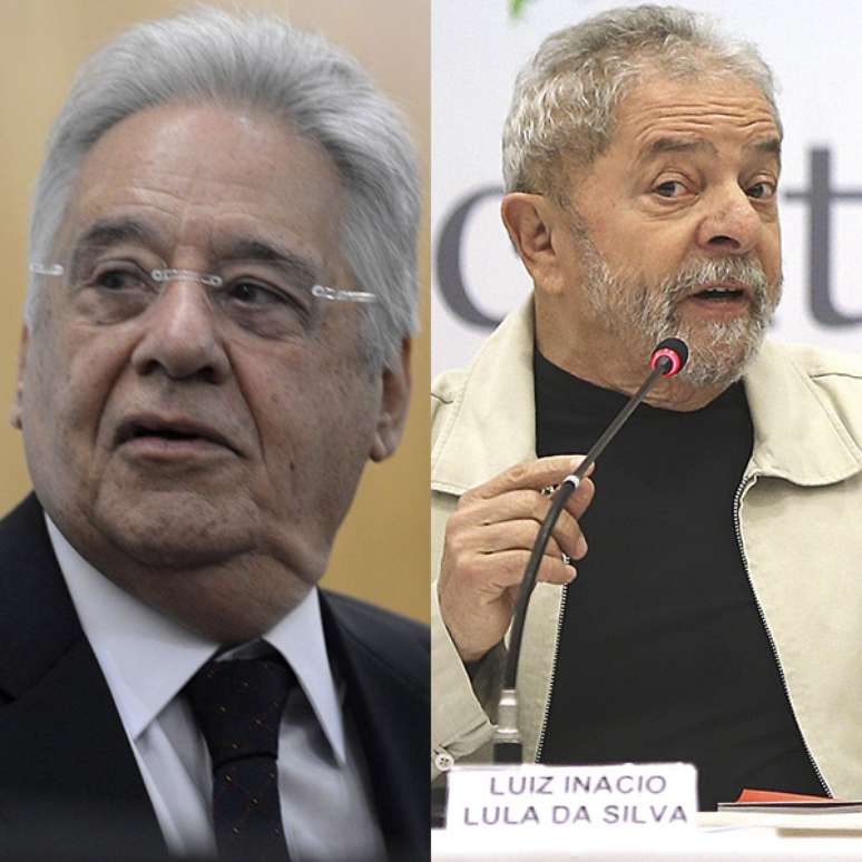Ex-presidentes FHC e Lula
